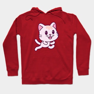 Cute kawaii cat drawing Hoodie